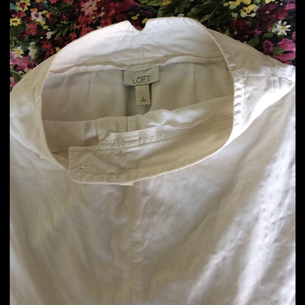 Loft white tight skirts - Picture 4 of 4