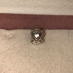 Pandora Stacking Heart Charm