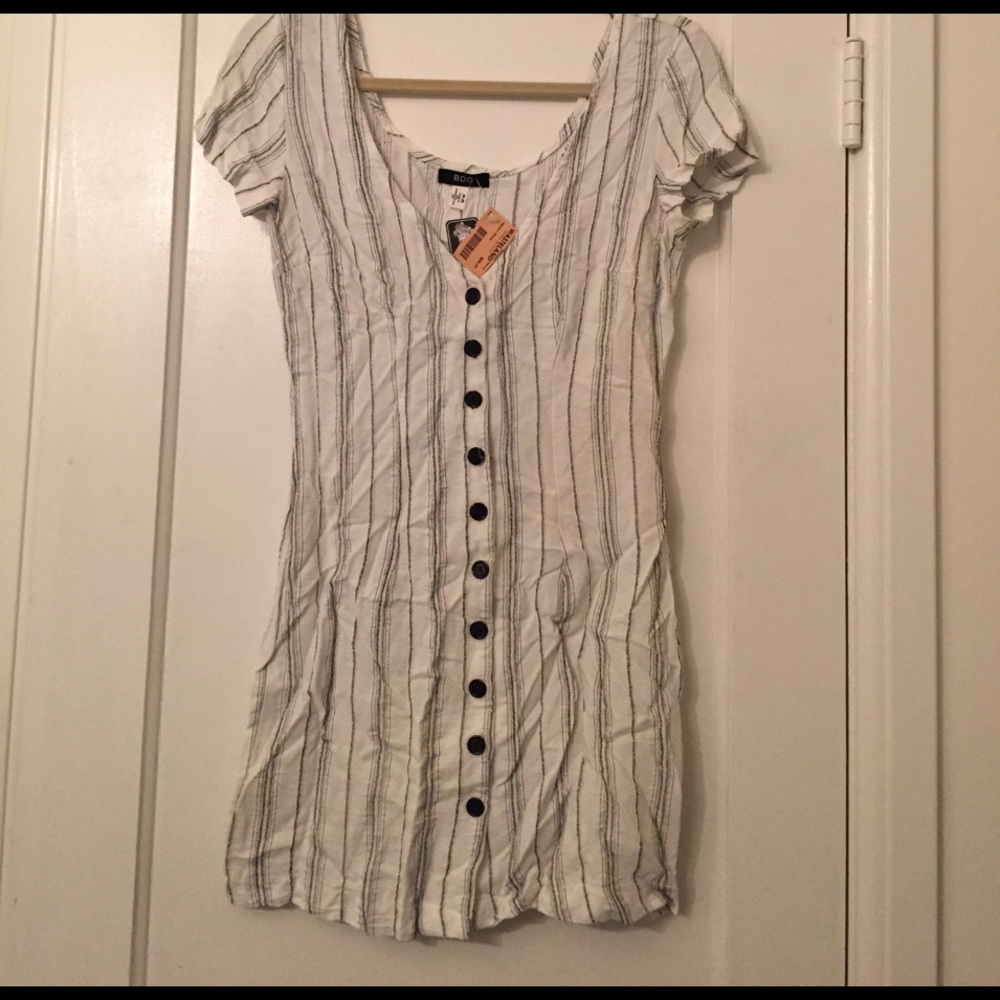 Black and white dress