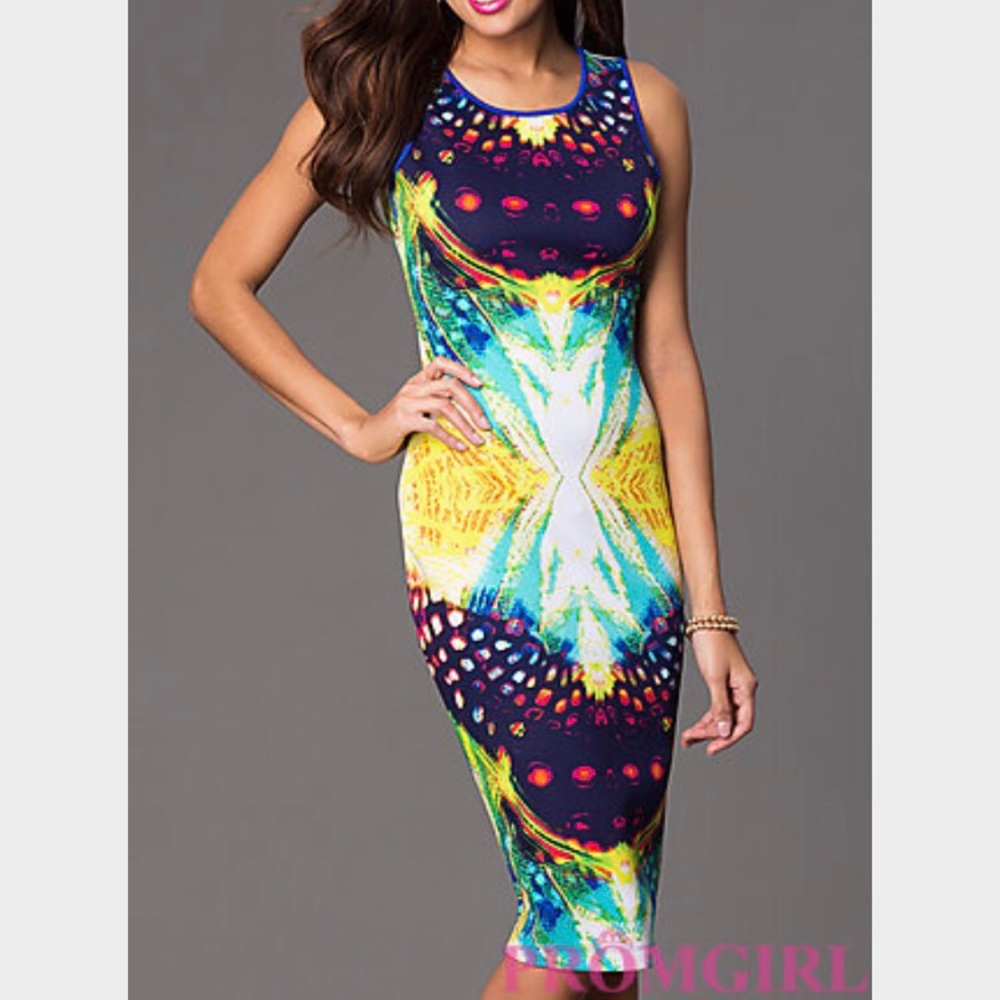 ✨💕SALE💕✨ Sleeveless print dress