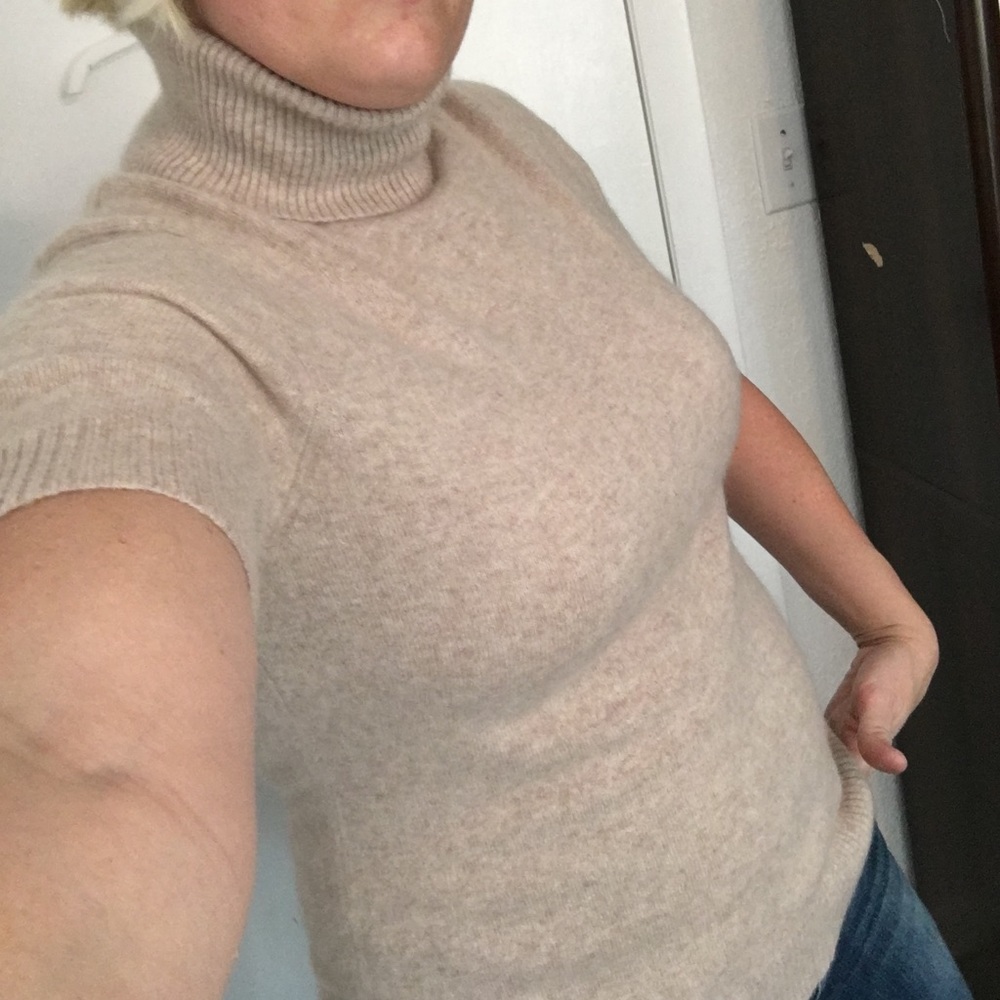 Cashmere sweater and slacks set