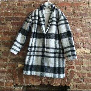 Cozy Madewell coat. Excellent condition !