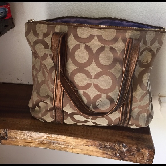 Authentic Coach tote bag - Picture 2 of 8
