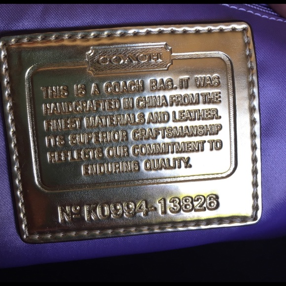 Authentic Coach tote bag - Picture 3 of 8