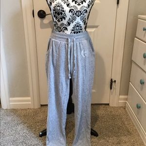 Grey sweatpants