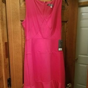 Summer fusha pink Jennifer Lopez dress