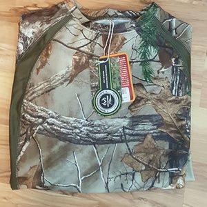 womens camouflage base layer long sleeved
