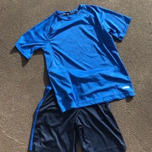 ECU! Set of Tek Gear Shirt and Shorts! Like New.