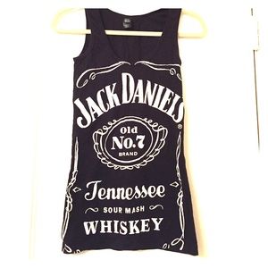 Black Jack Daniels tank top