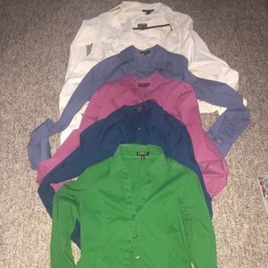 Express Button Up Collared Shirts Hardly Worn
