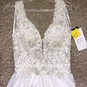 Sherri Hill Ivory Evening Dress