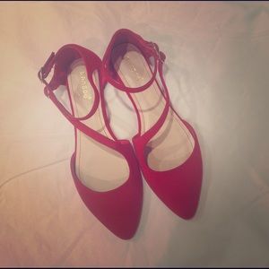 Red Flirty Shoes