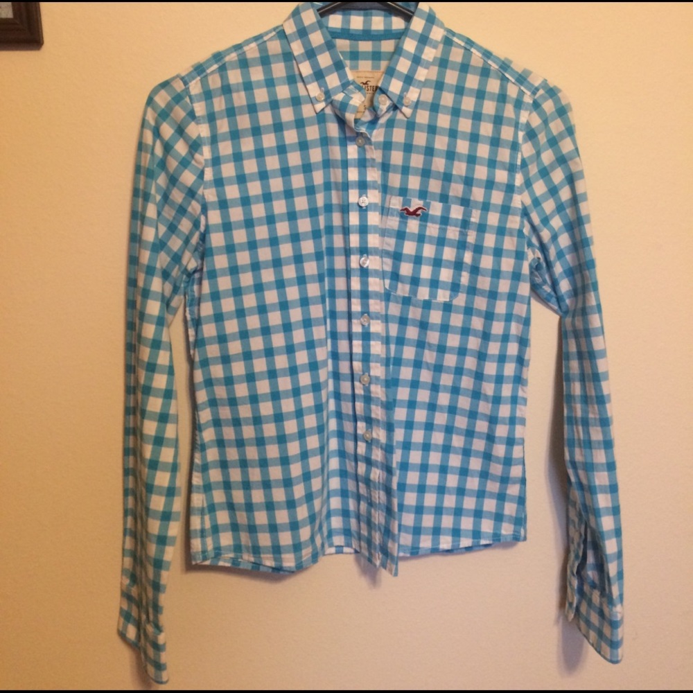 Hollister Plaid Button Up