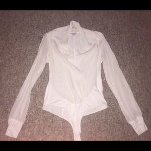 New BEBE body suite blouse