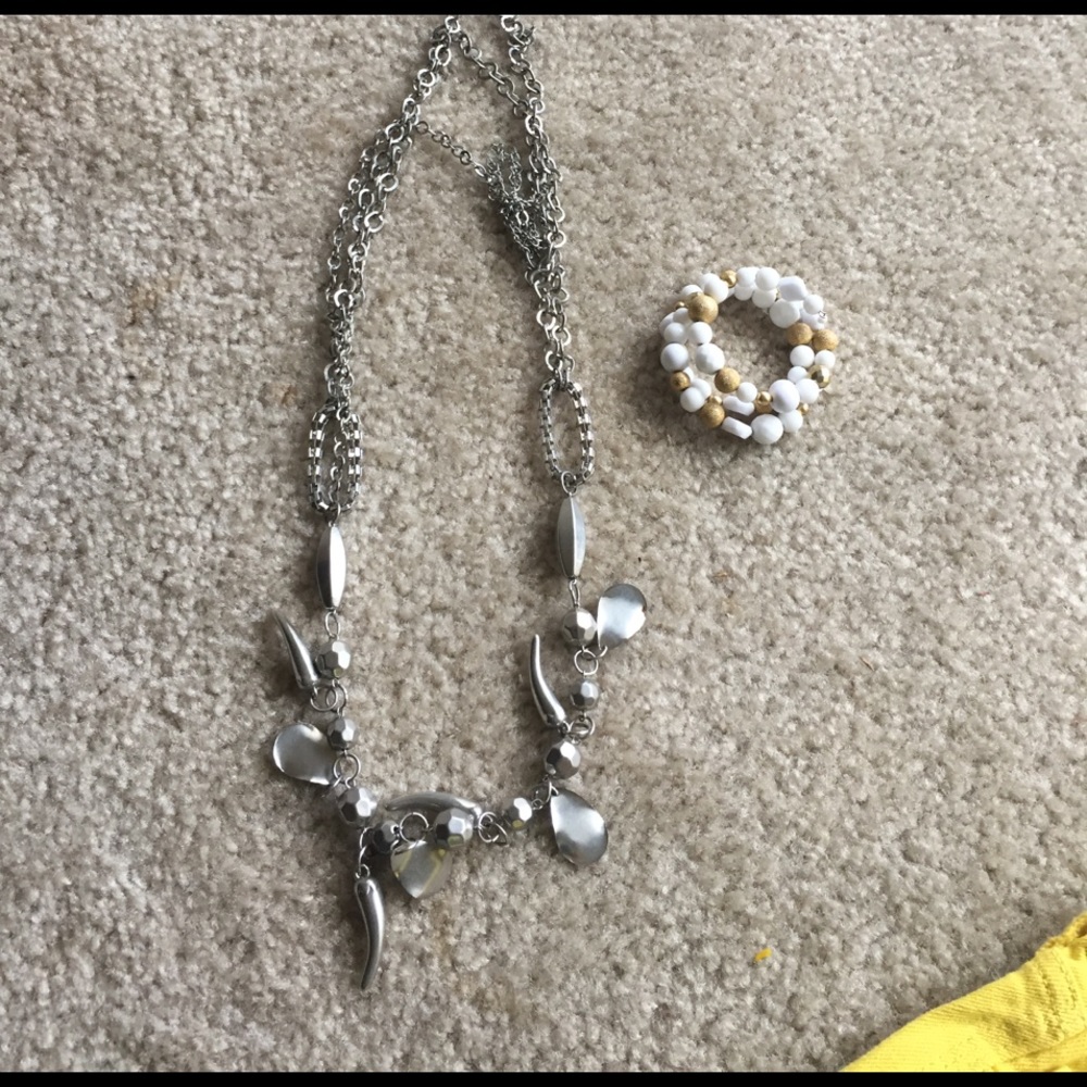 Nackless and bracelet