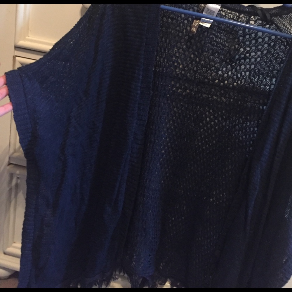 Navy blue cardigan!!