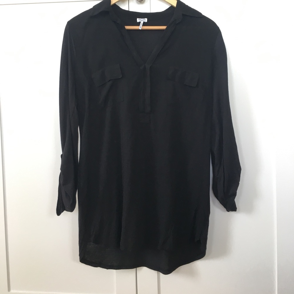 Splendid High-Low Long Sleeved Top