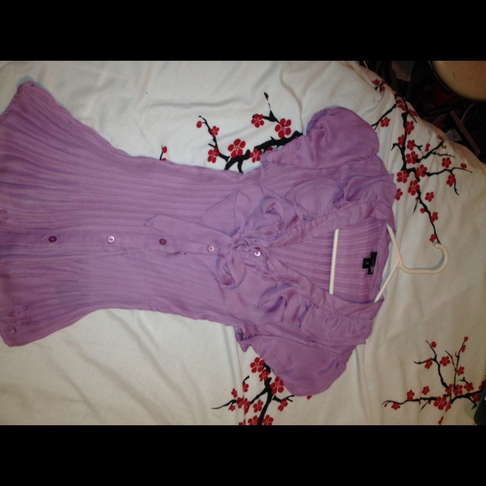 Periwinkle blouse