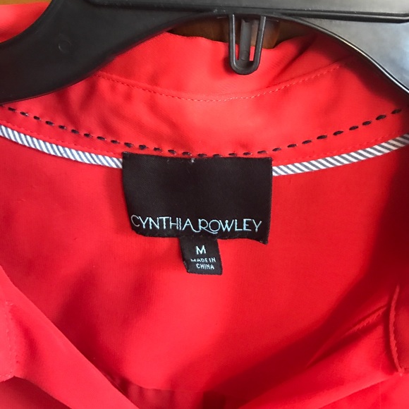 🌟DONATED🌟 - Cynthia Rowley button down blouse - Picture 3 of 8