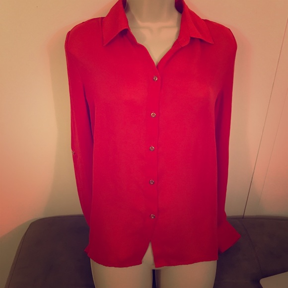 🌟DONATED🌟 - Cynthia Rowley button down blouse - Picture 2 of 8