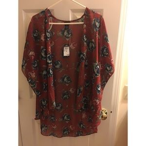 Rue21 Floral Kimono NWT