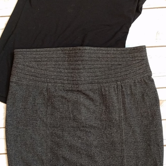 Anthropologie stretchy gray pencil - Picture 8 of 8