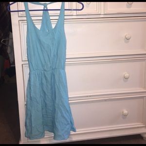 Light pretty blue dress