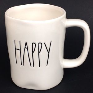 Rae Dunn HAPPY Mug
