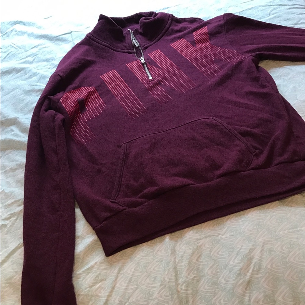 PINK crimson hoodie