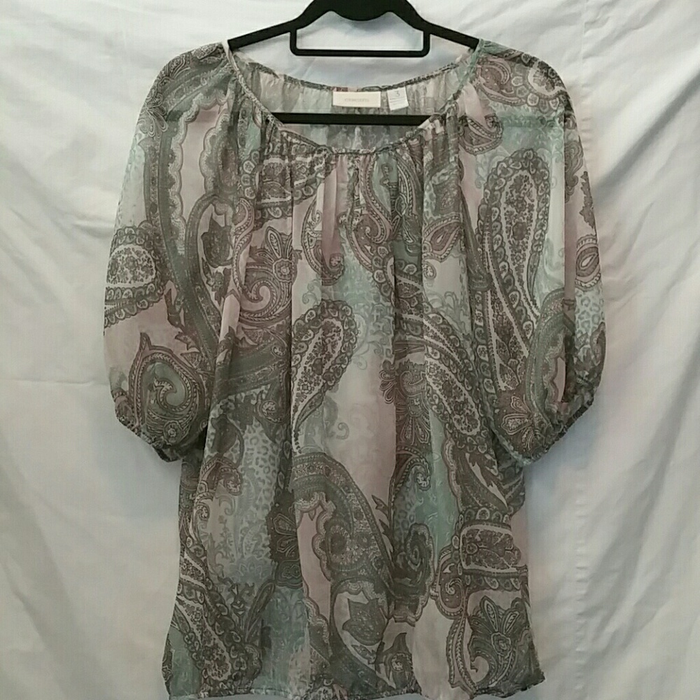 Chico's Paisley Top