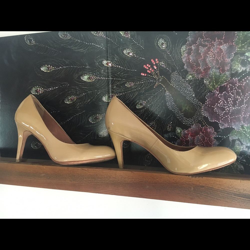 Corso Como Nude Patent Leather Heels Sz. 9