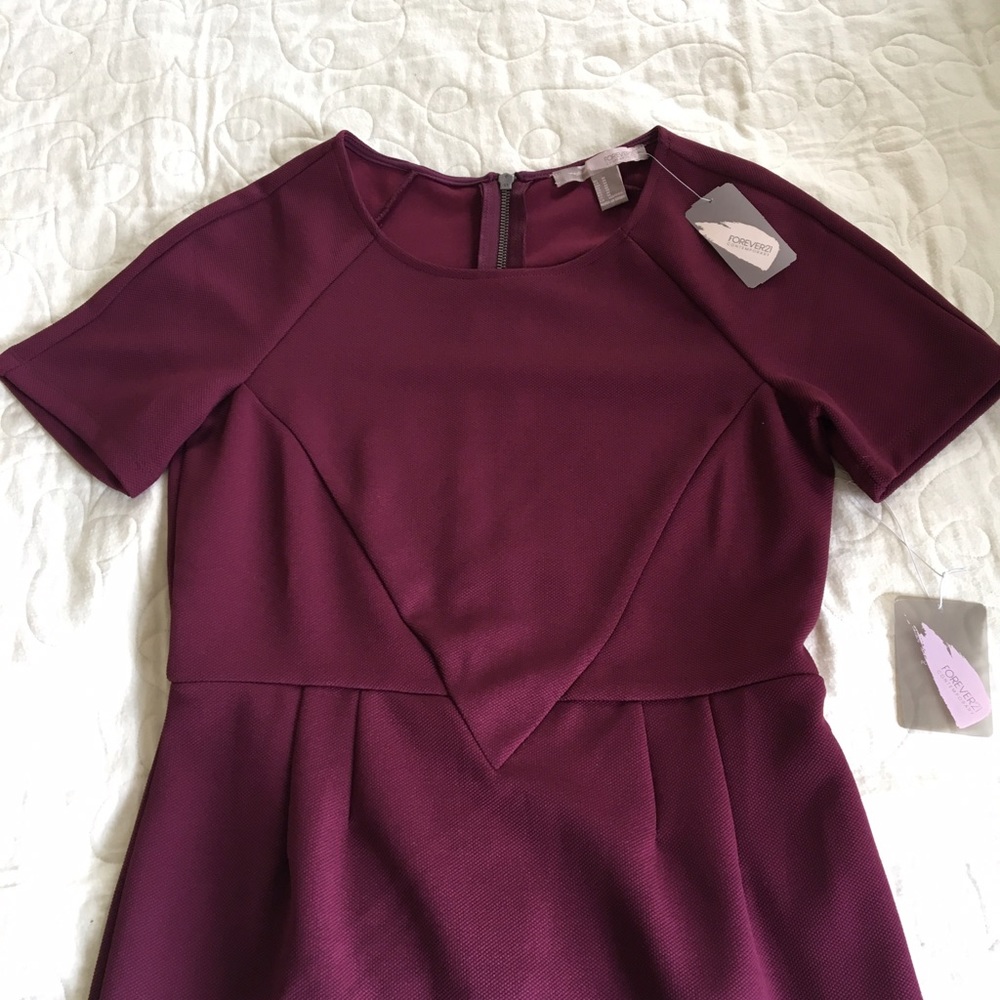NWT Forever 21 SS Sheath Dress