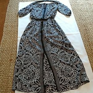 Floor length dress from White House Black Market