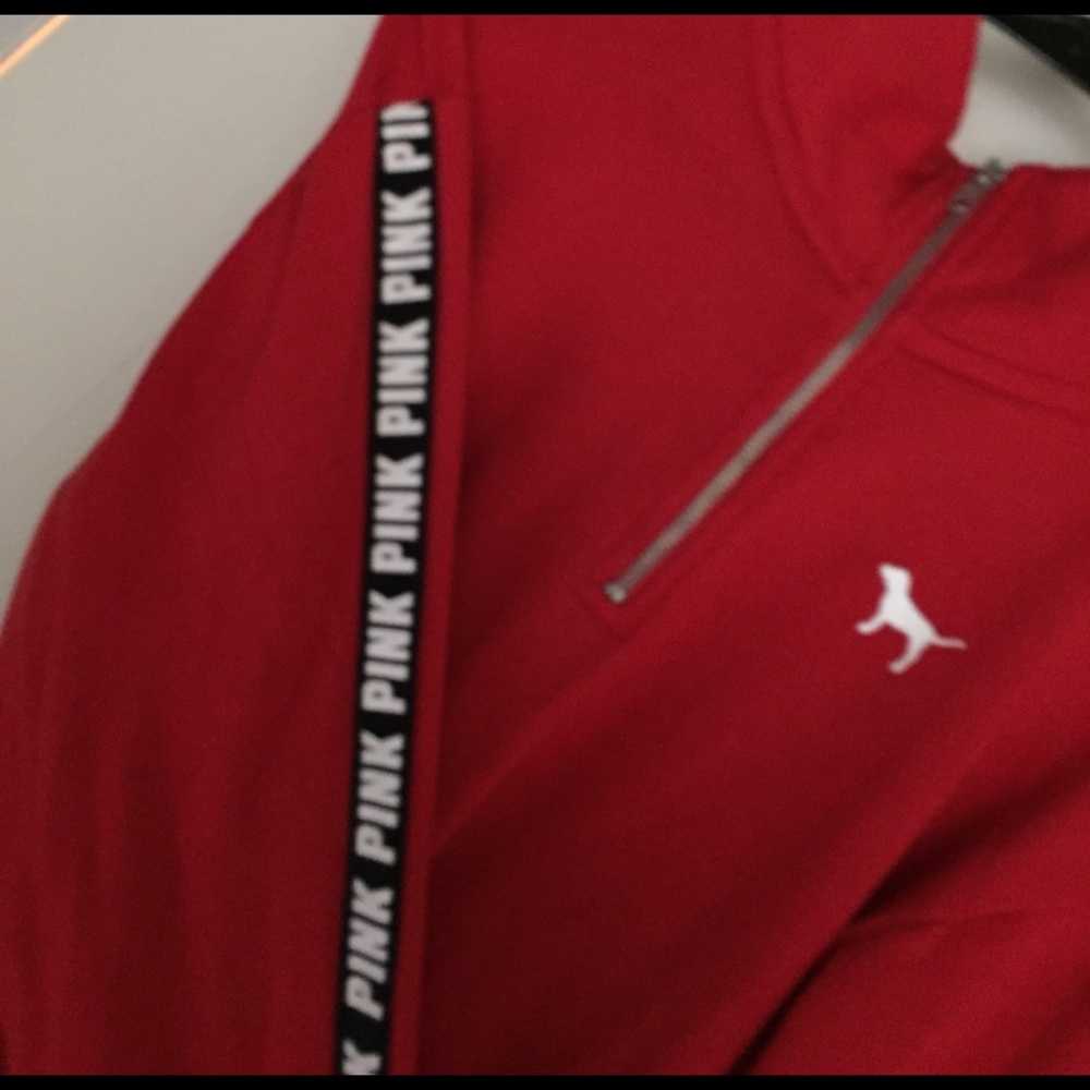 Pink hoodie size S