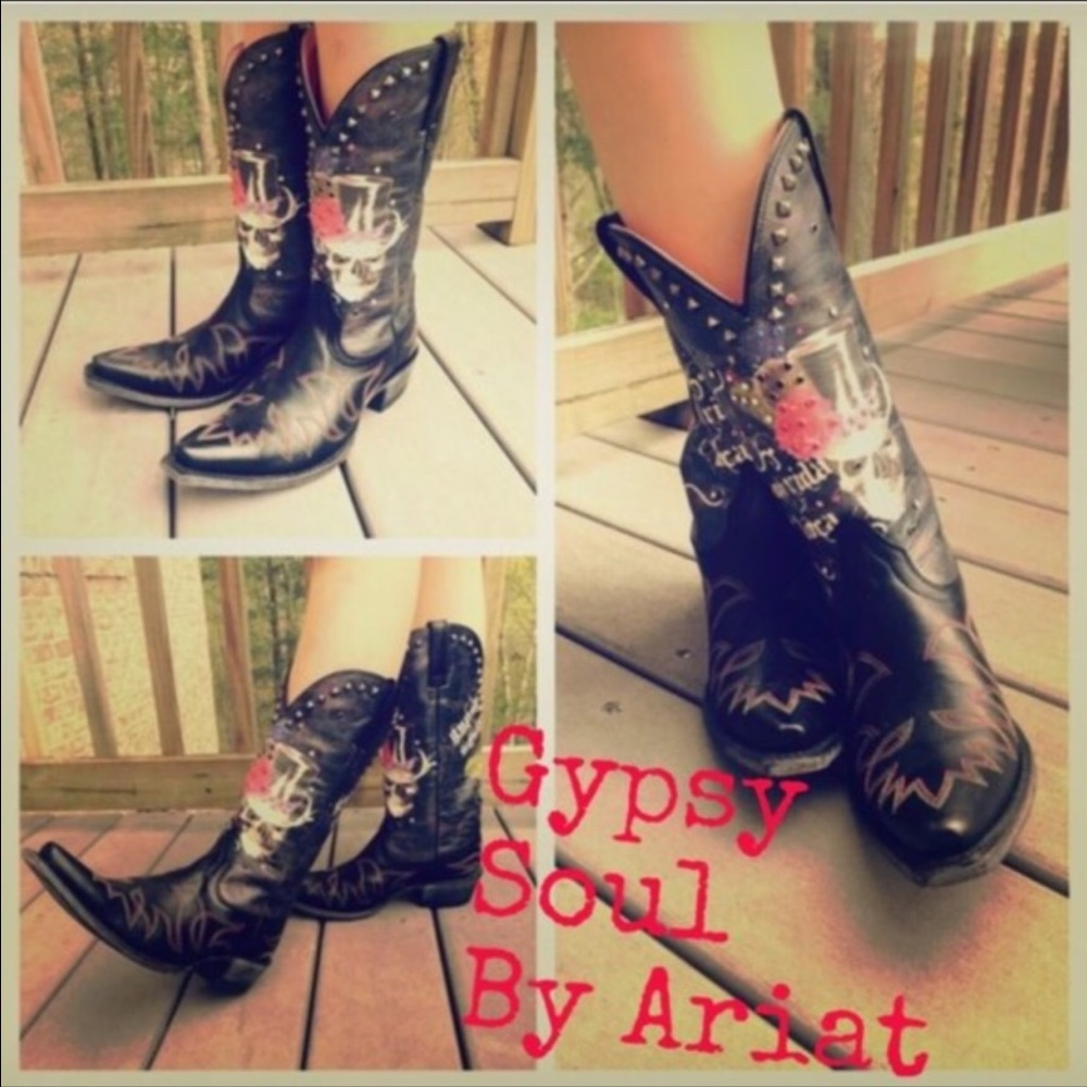 Cowboy boots. Gypsy soul