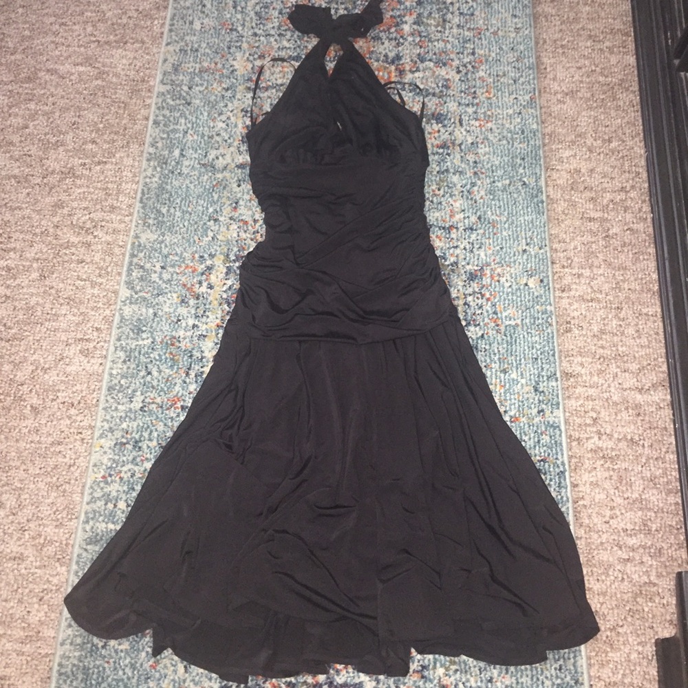 Black Halter Silky