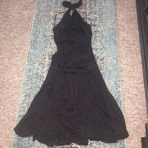 Black Halter Silky