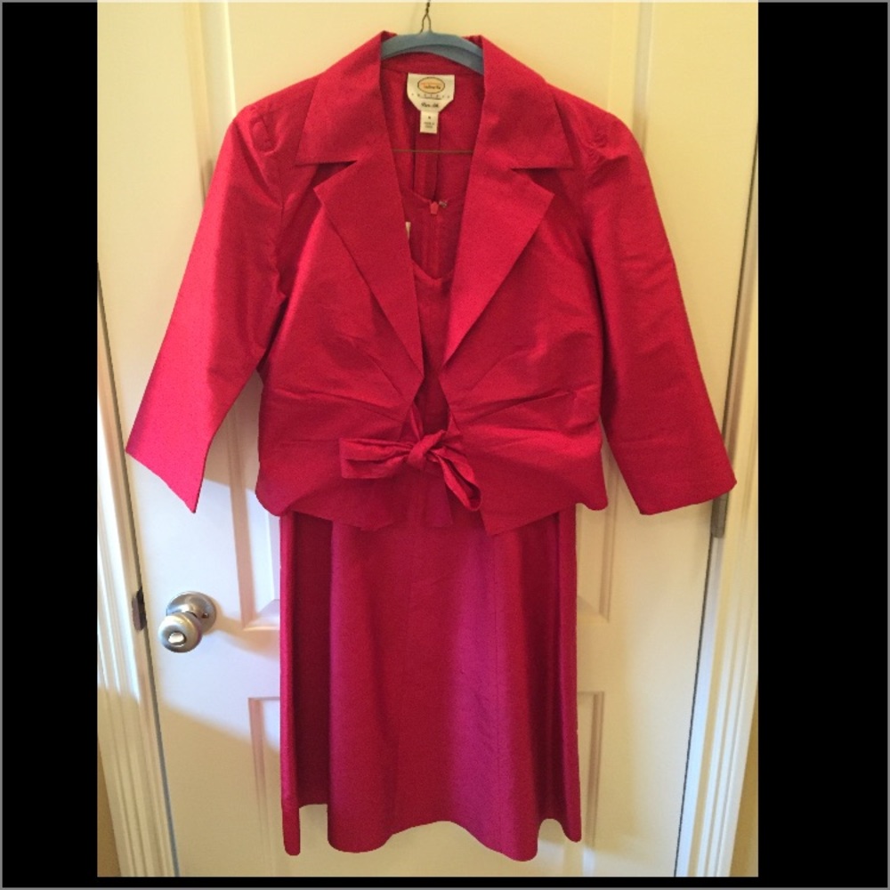 EUC Talbots 2-piece dress and jacket
