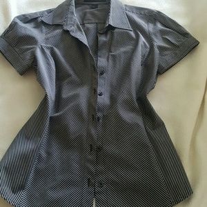 Sexy slim fit dress blouse