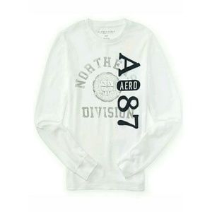 NEW AEROPOSTALE MENS THERMAL GRAPHIC SHIRT XXL