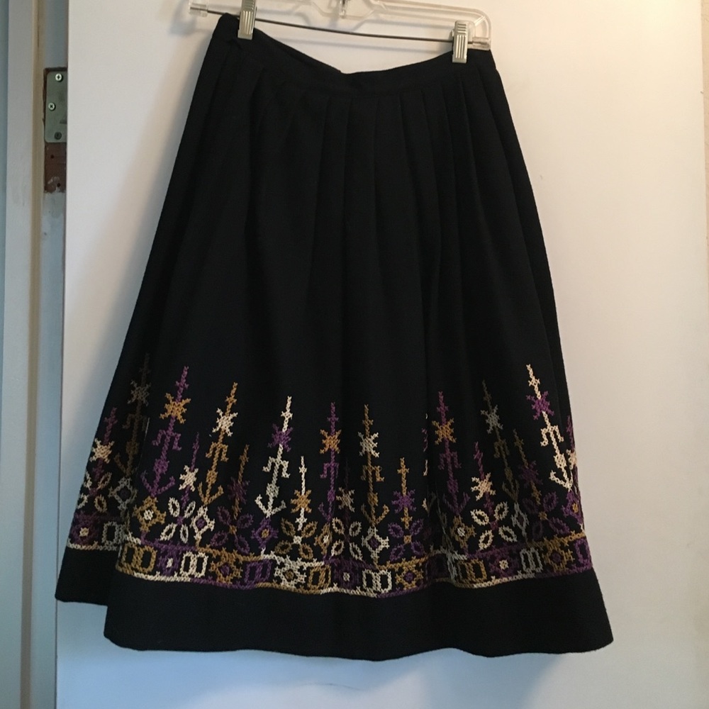 Vintage wool skirt