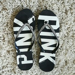 VS Pink flip flops
