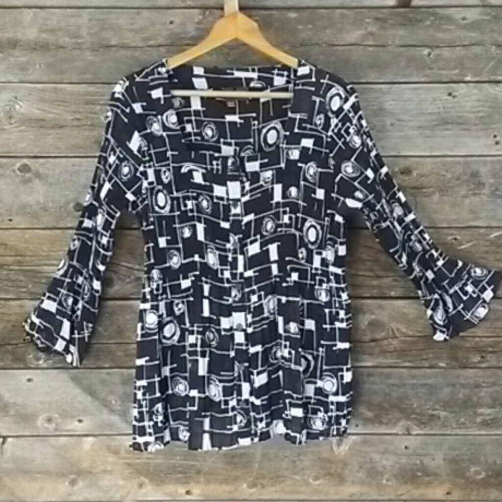SereNade New York woman's sheer blouse