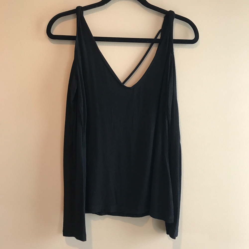 Black long sleeve shirt