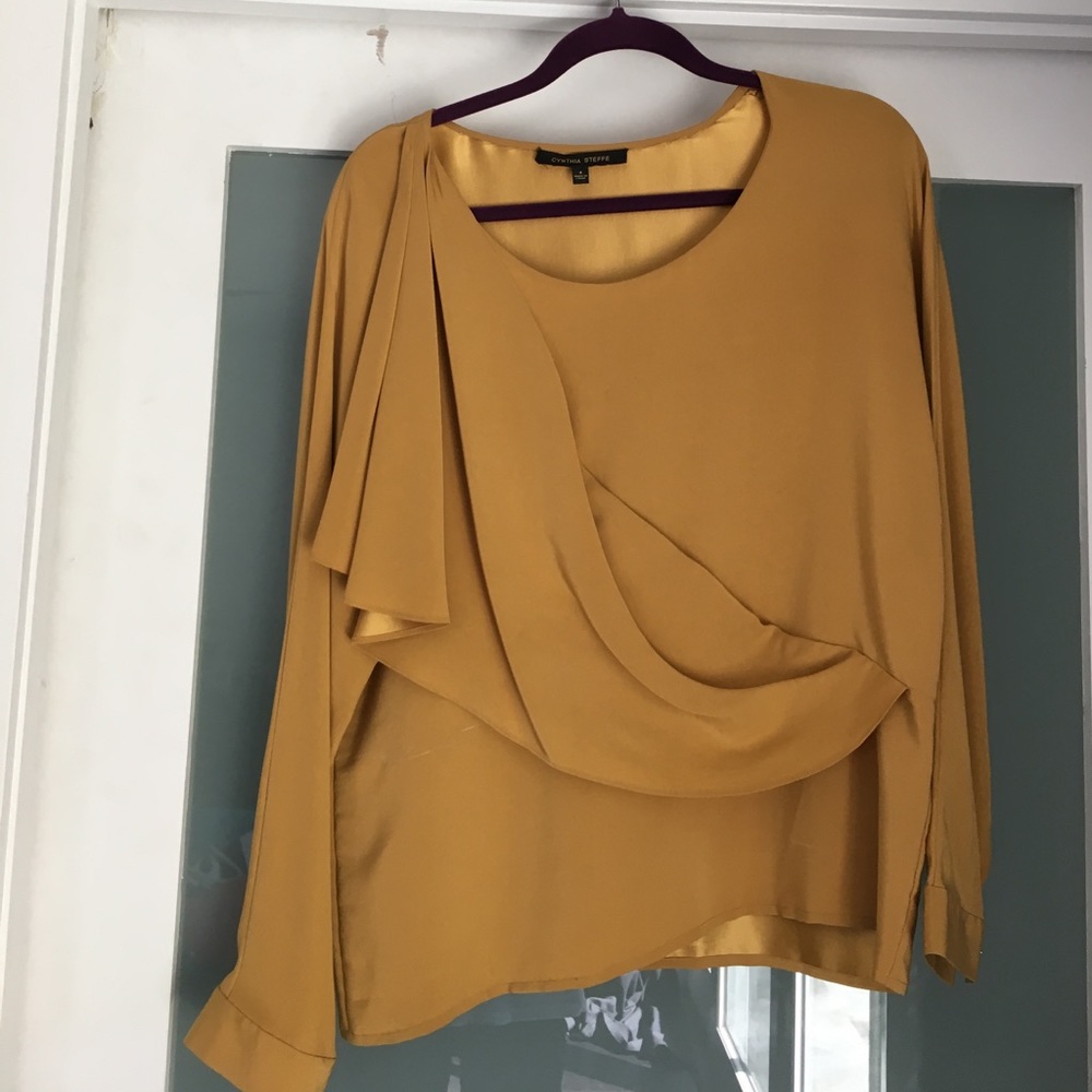 Cynthia Steffe Silk Blouse- size 4