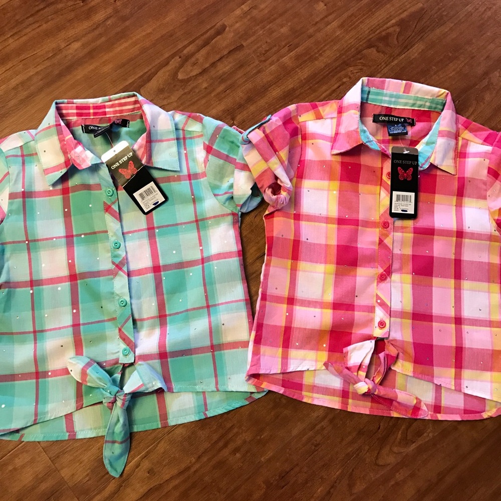 NWT girls size 6 shirts