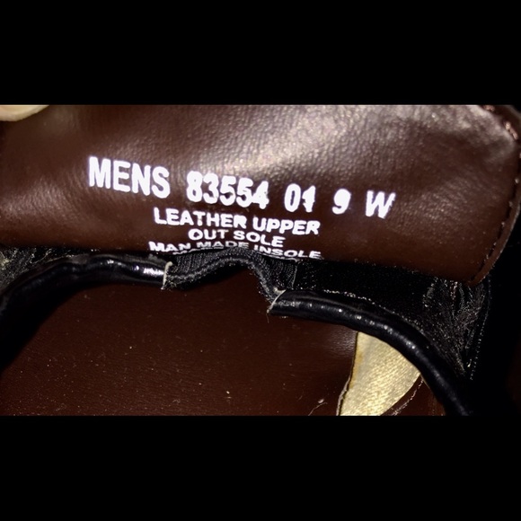 NUNN BUSH BLACK Leather Kiltie Loafer Shoes Sz 9 W - Picture 6 of 7