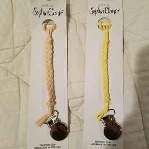 Loved by Sophia Claire pacifier clips