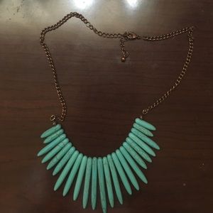 Aqua blue statement necklace - nordstrom bp