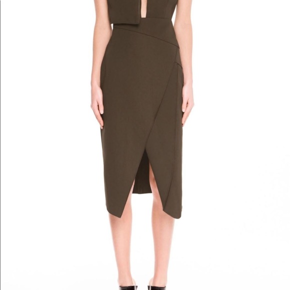 C/MEO COLLECTIVE Khaki Skirt - Picture 5 of 5